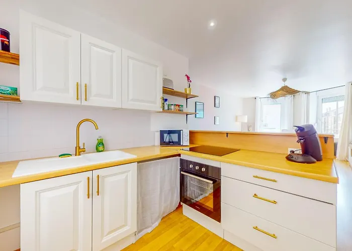 L'ecrin Cozy - Thermal - Cite Judiciaire 4 Personnes Apartamento