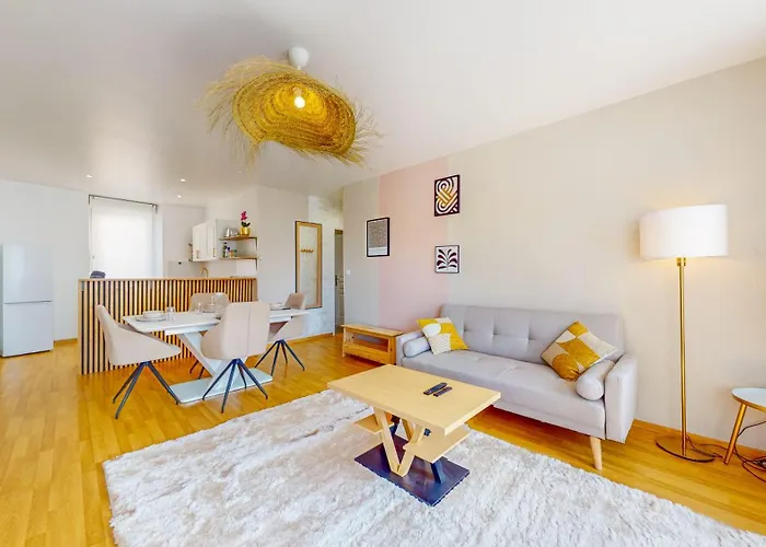 L'ecrin Cozy - Thermal - Cite Judiciaire 4 Personnes * Nancy