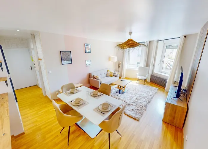 L'ecrin Cozy - Thermal - Cite Judiciaire 4 Personnes